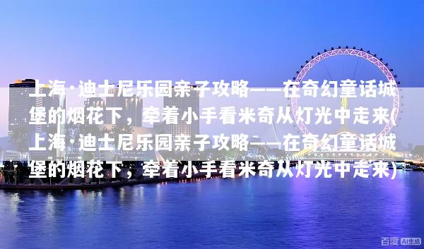 上海·迪士尼乐园亲子攻略——在奇幻童话城堡的烟花下，牵着小手看米奇从灯光中走来(上海·迪士尼乐园亲子攻略——在奇幻童话城堡的烟花下，牵着小手看米奇从灯光中走来)