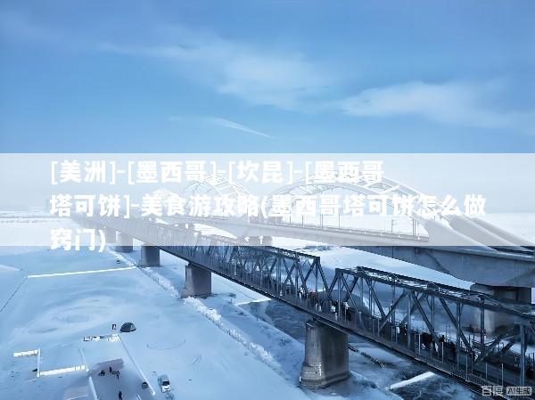 [美洲]-[墨西哥]-[坎昆]-[墨西哥塔可饼]-美食游攻略(墨西哥塔可饼怎么做窍门)