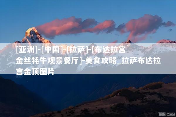 [亚洲]-[中国]-[拉萨]-[布达拉宫金丝牦牛观景餐厅]-美食攻略_拉萨布达拉宫金顶图片